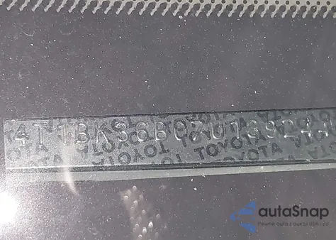 2007 Toyota Avalon Xls from USA, damaged, VIN 4T1BK36B07U189244